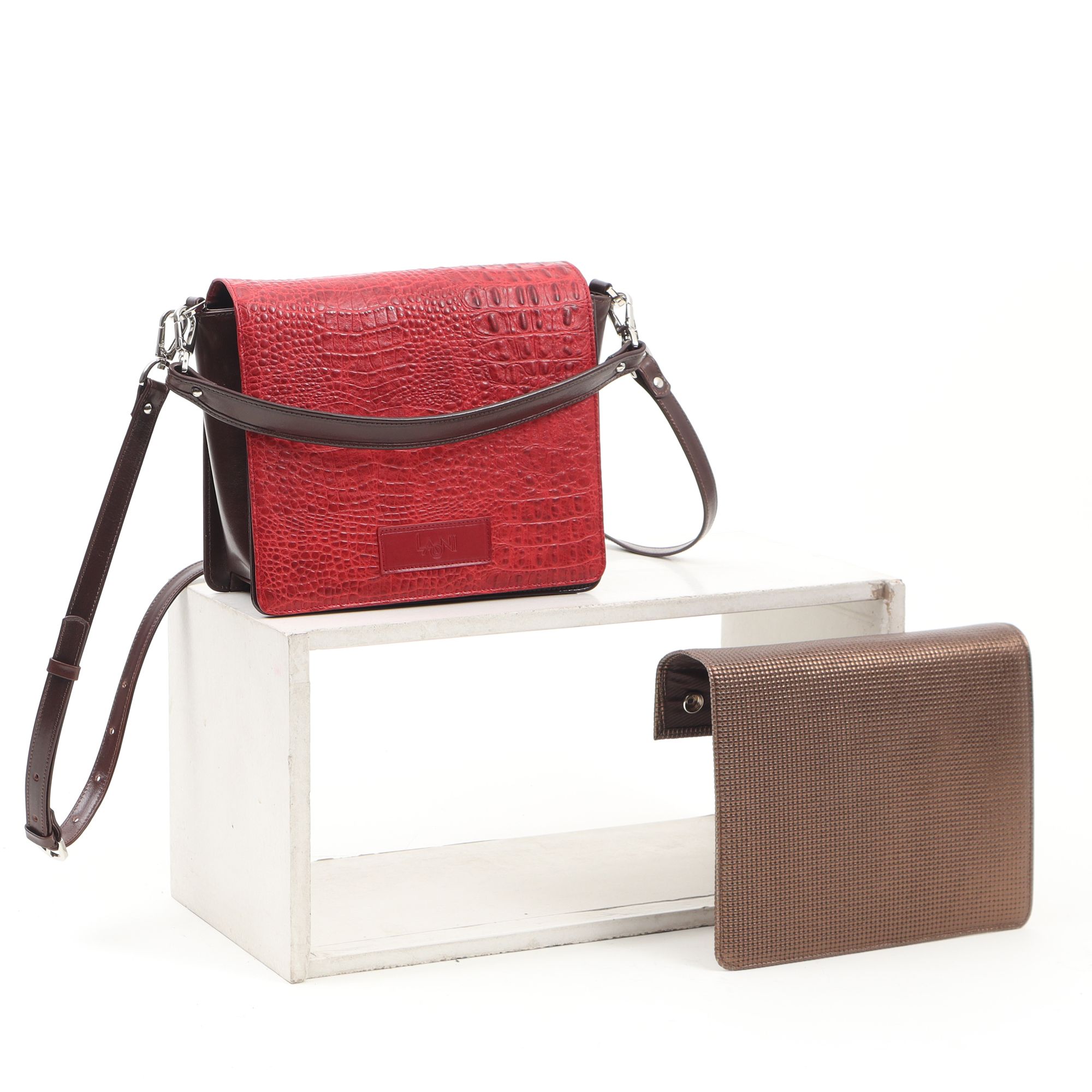 2065 2FVK - BAG WITH  DOUBLE COVERS AND HANDLE